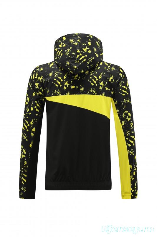 Borussia Dortmund Half Zipper Jacket+Long Pants S-2XL