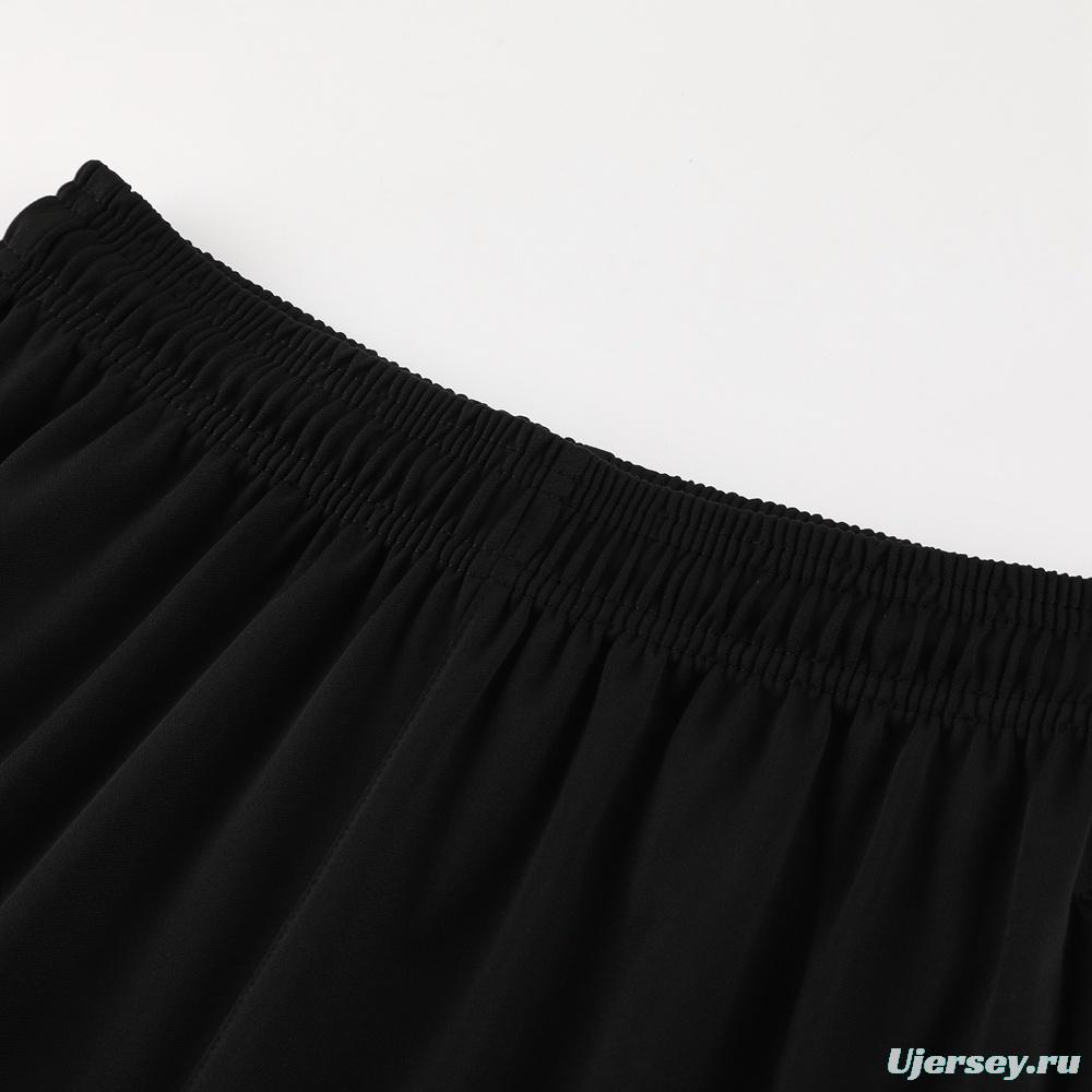 23/24 AC Milan Red S-2XL Half Zipper Jacket+Long Pants