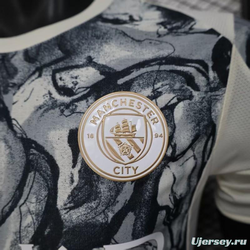 Player Version 25/26 Manchester City 2026 'Year of the Horse' Special Jersey