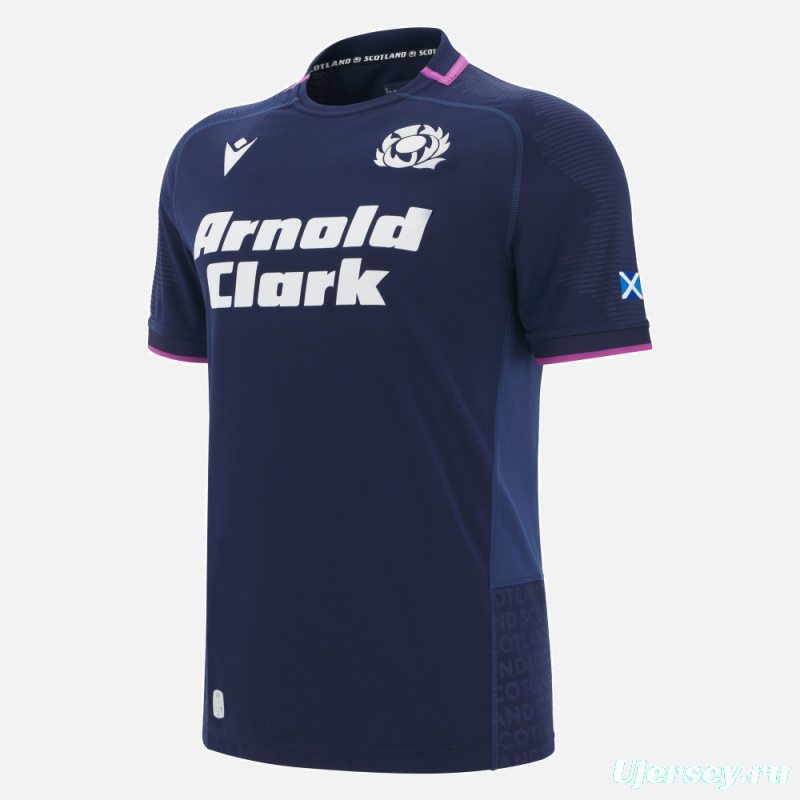 2026 Scotland home Navy Blue Jersey