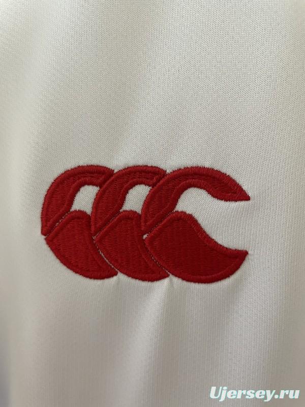 2026 British & Irish Lions White with Red Trim Jersey