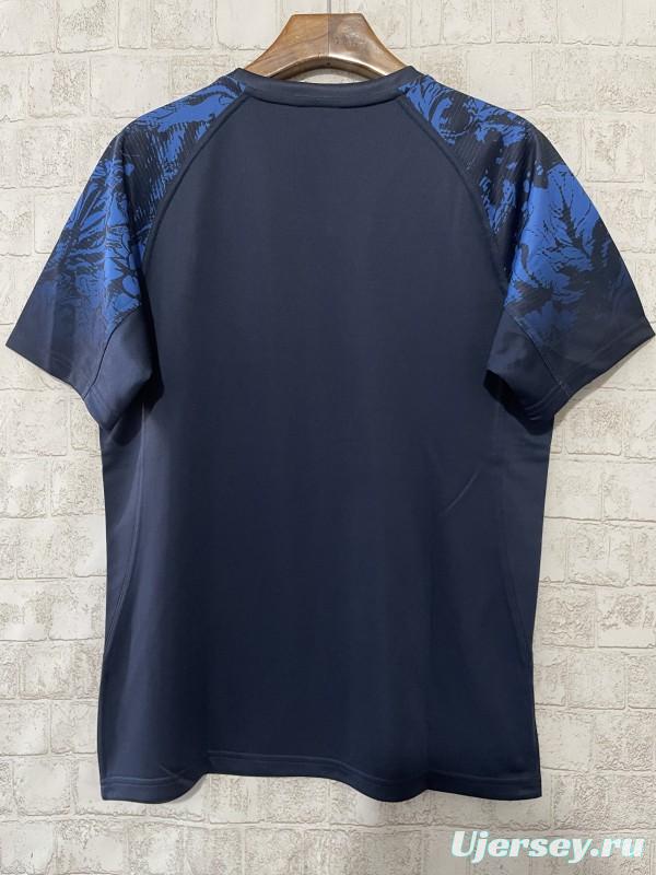 2025 British & Irish Lions Navy with Blue Pattern Jersey