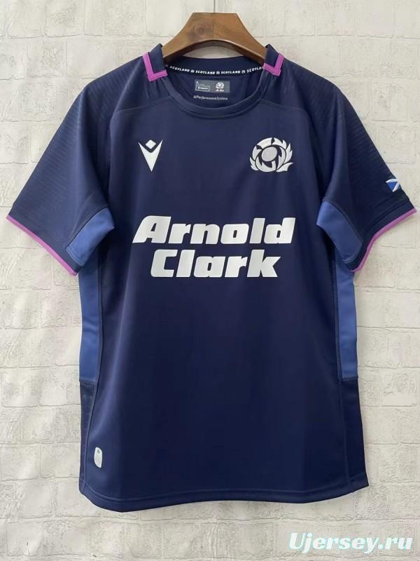 2026 Scotland home Navy Blue Jersey
