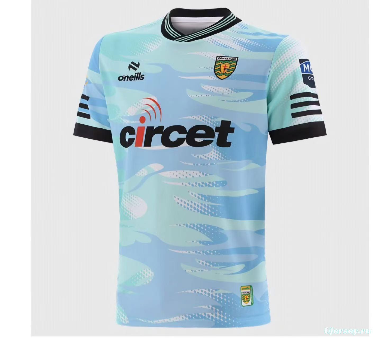 25/26 Donegal GAA Light Blue/Mint Green Away Jersey