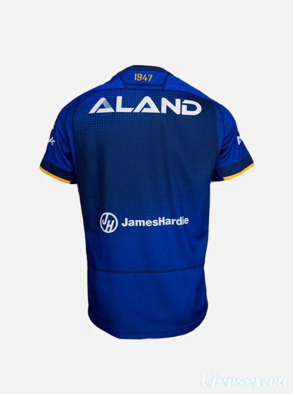 25/26 Parramatta Eels Blue with Gold Stripes Jersey