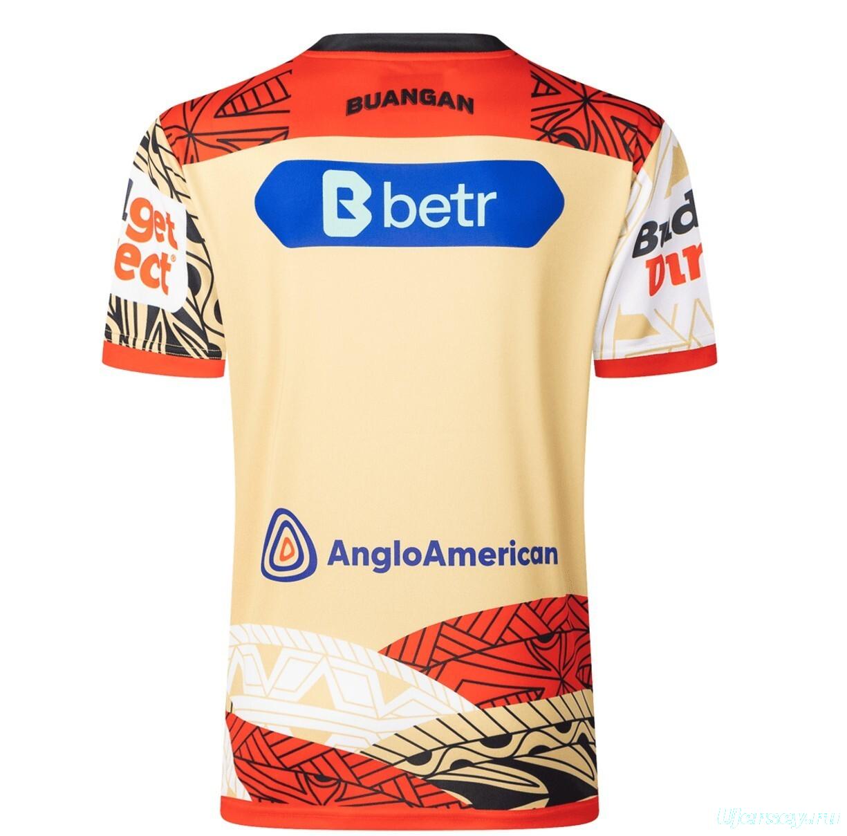 25/26 Dolphins Gold with Indigenous Round  Art Jersey