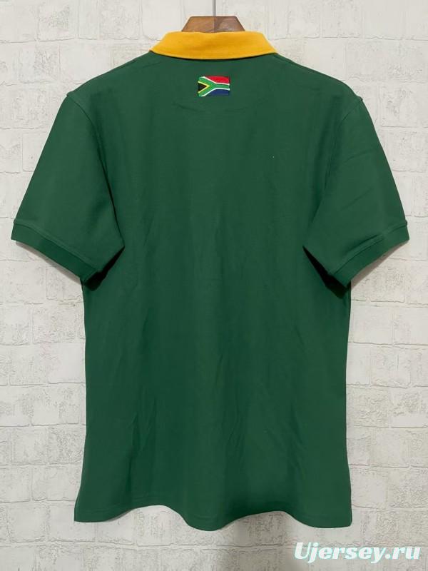2026 South Africa Green Polo Rugby Jersey