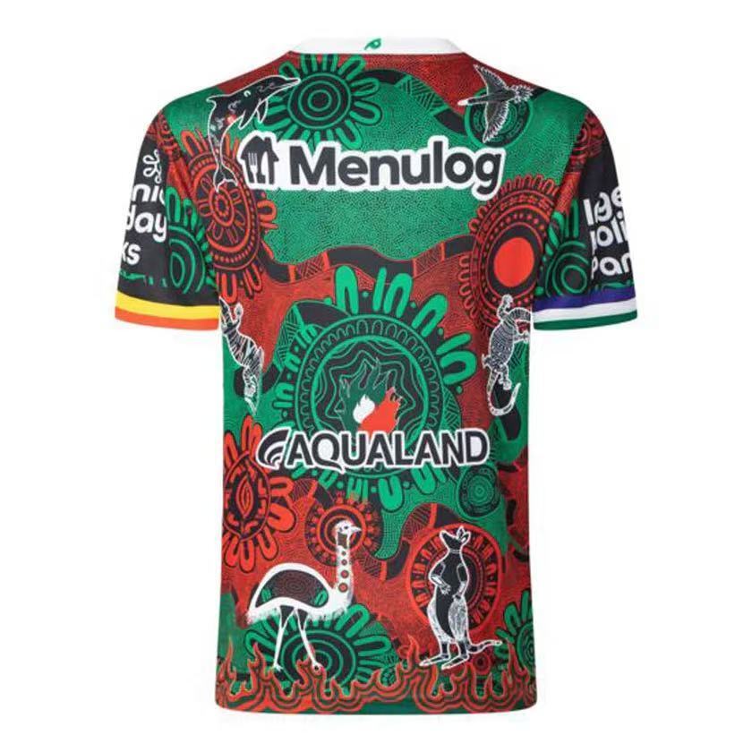 25/26 South Sydney Rabbitohs Green and Red with Indigenous Art Jersey