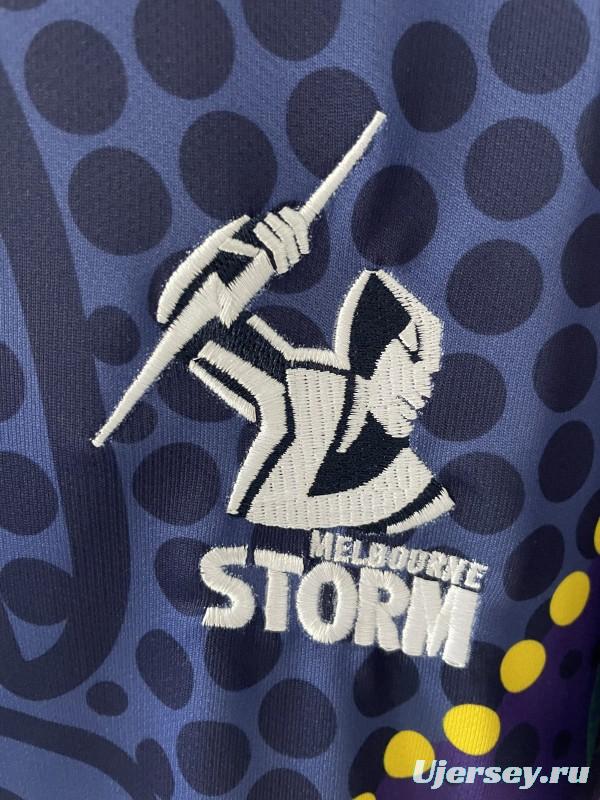 25/26 Melbourne Storm Navy with Indigenous Art Jersey
