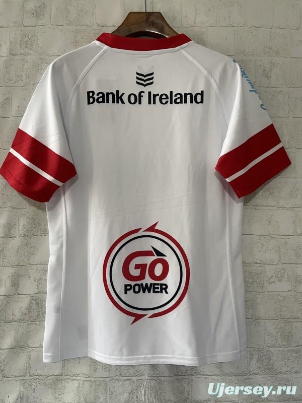 25/26 Ulster Rugby White with Red Stripe Jersey