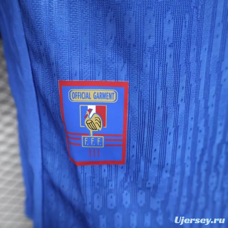 Player Version 1998 France Home Jersey
