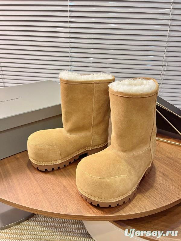 Balenciaga 2025 SS Oversized High Heel Snow Boots - AS00520