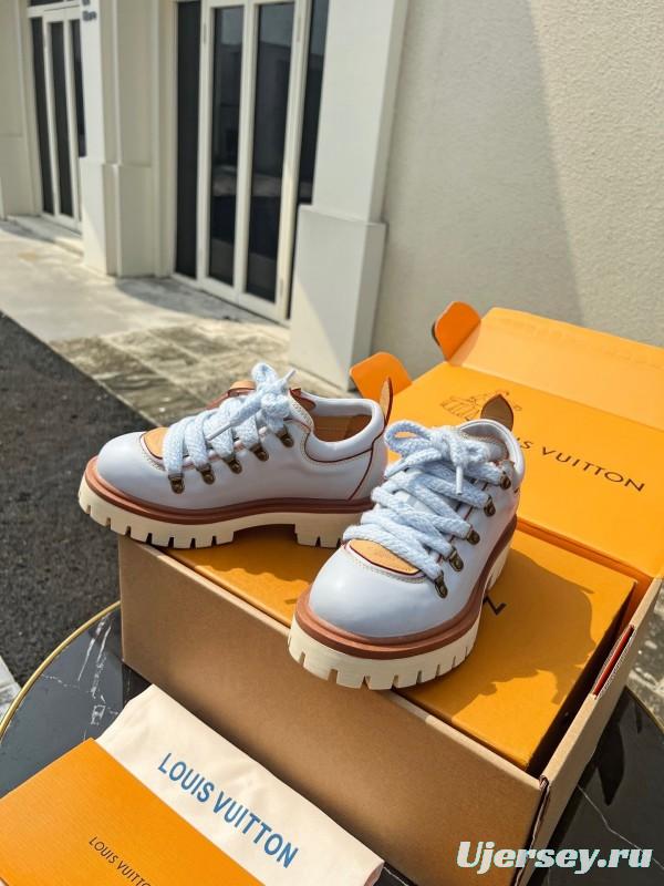 Louis Vuitton REMIX Lace-Up Derby Hiking Shoes - LY00340