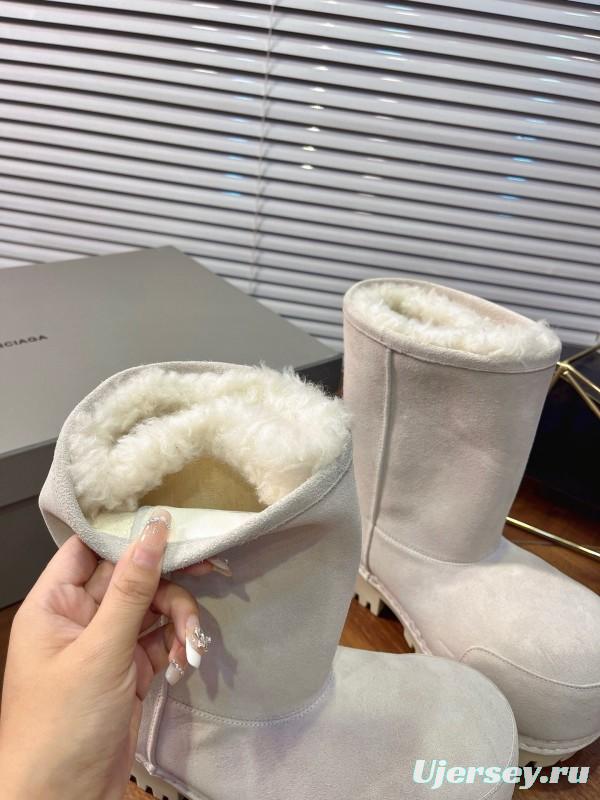 Balenciaga 2025 SS Oversized High Heel Snow Boots - AS00520