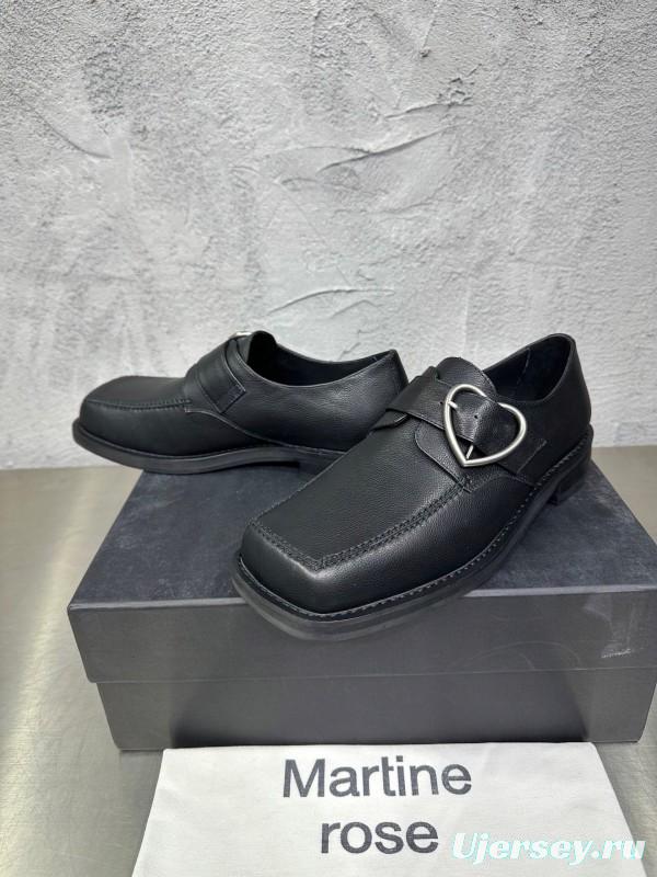 Adidas 2025 SS Square Toe Derby Shoes with Chain Buckle - KFY00420