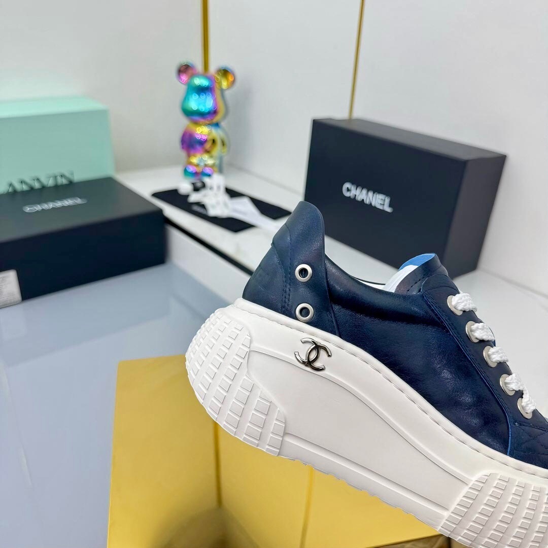 Chanel 2025 SS Panda Loafers Casual Sports Shoes - LY00330