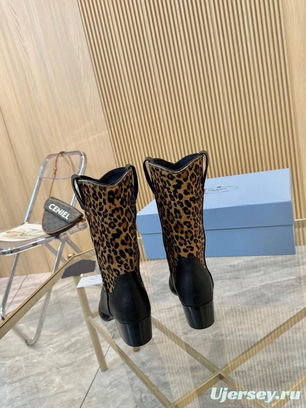 Prada Classic Pointed Toe Boots - LY00370/LY00440