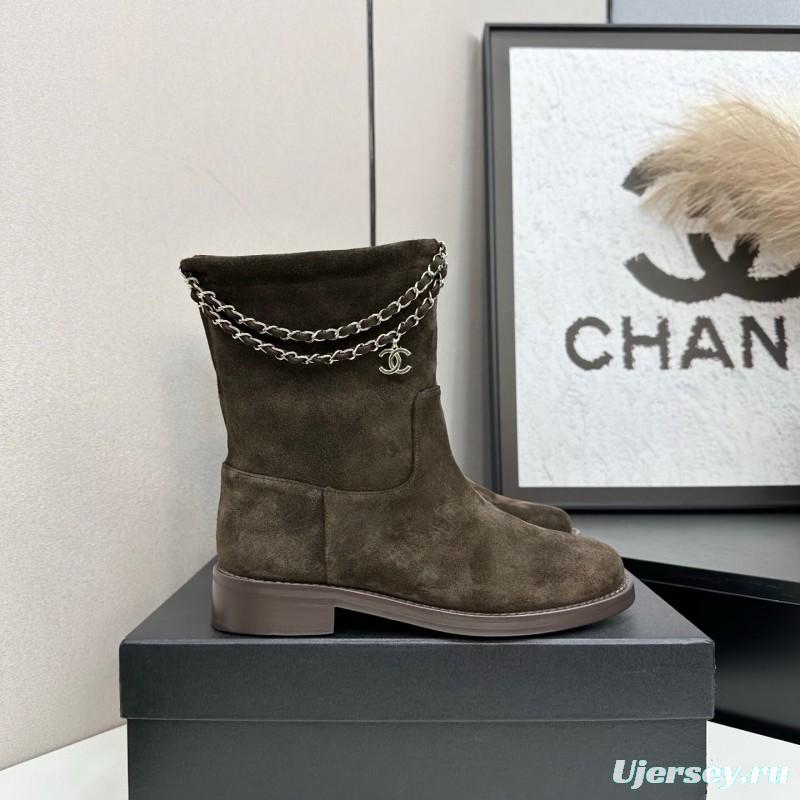 Chanel 2025 SS Short Boots Essential Fall Winter Item - LY00420