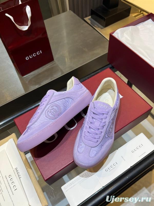 Gucci 2025 SS Couple Edition Trainer Sneakers; Forrest Gump Shoes; Athletic Footwear - AS00280