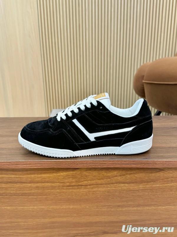 TOM FORD 2025 SS Tom Casual Shoes with Classic Color Blocking and Imported Leather Insole - AS00350