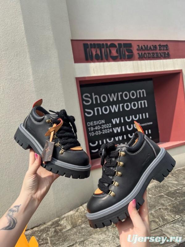 Louis Vuitton REMIX Lace-Up Derby Hiking Shoes - LY00340