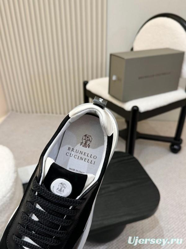 Brunello Cucinelli Casual Sneakers with Seasonal Colors and Leather Lining - KFY00320