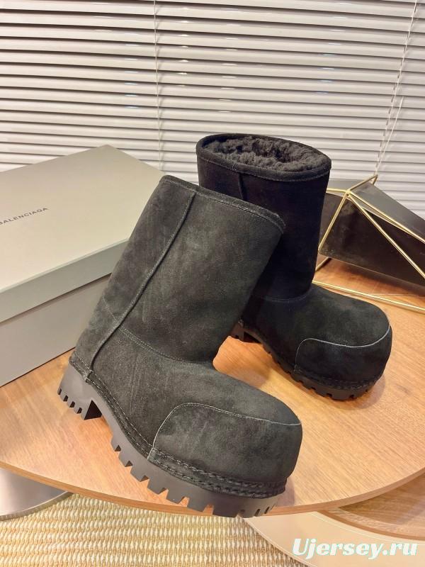 Balenciaga 2025 SS Oversized High Heel Snow Boots - AS00520