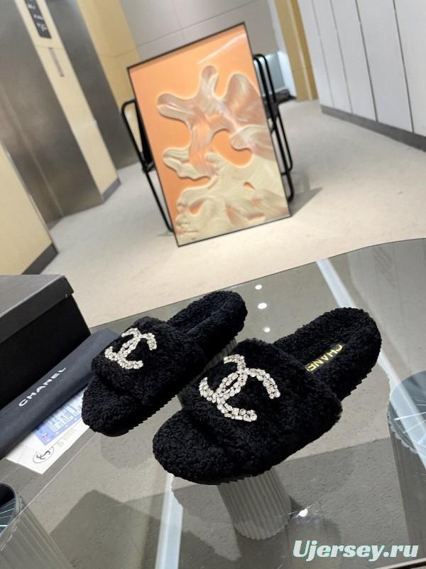 Adidas 2025/SS New Wool Slippers Soft Fine Wool - Model