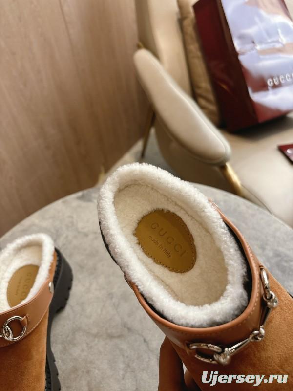 Gucci 2025 SS Mule Shoes with Horsebit Detail - LY00320