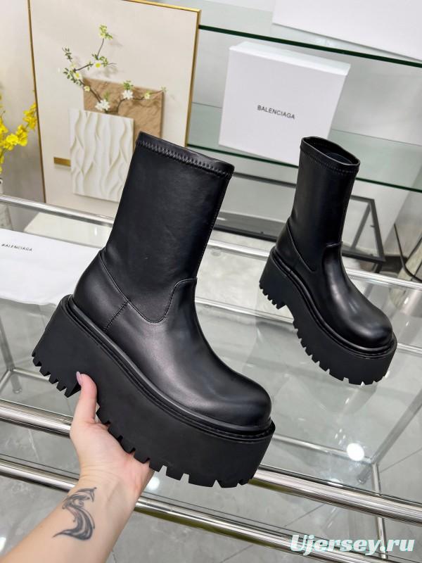 Balenciaga 2025/SS Autumn Winter Platform Ankle Boots Heavy Craftsmanship - LY00350