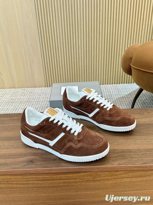 TOM FORD 2025 SS Casual Shoes with Classic Color Blocking and Imported Leather Insole - AS00350