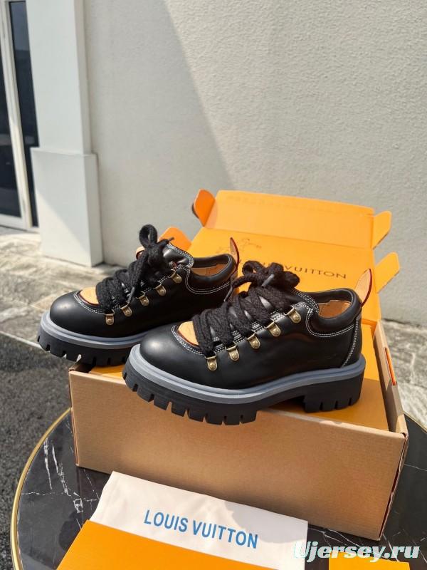 Louis Vuitton REMIX Lace-Up Derby Hiking Shoes - LY00340