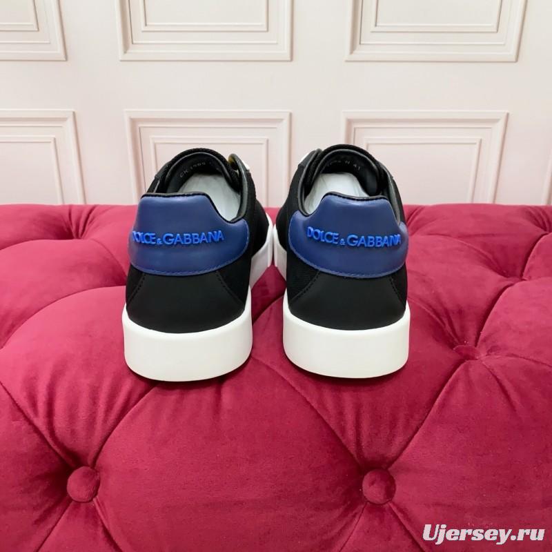 Dolce & Gabbana 2025 SS New Collection Luxury Embroidered Logo Sneakers - AS00300