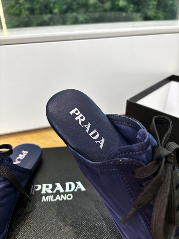 Prada 2025/SS Metal Toe Thin Sole Training Shoes Casual Shoes - LY00270