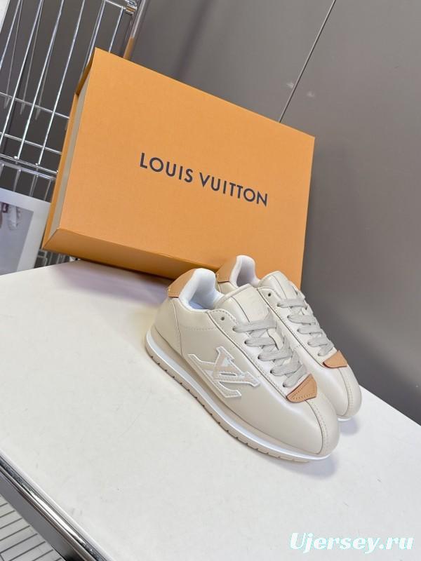 Louis Vuitton LV x Pharrell Williams Runway Platform Sneakers Retro Running Shoes - KFY00380