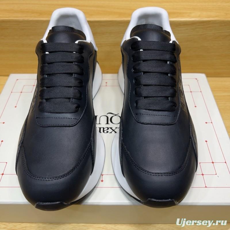 Alexander McQueen Spring 2025 Platform Sneakers with Logo Print - AS00320