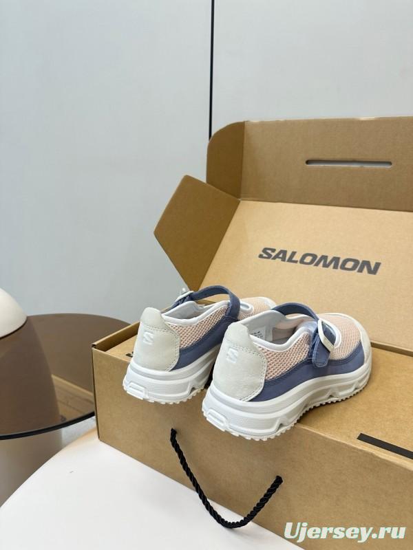 Salomon 2025 SS Mary Jane Platform Sports Shoes - LY00280