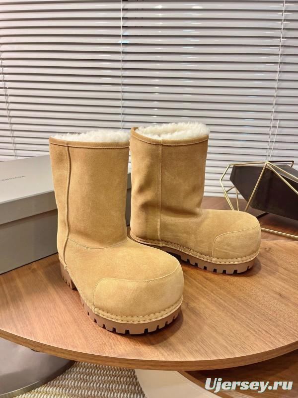 Balenciaga 2025 SS Oversized High Heel Snow Boots - AS00520