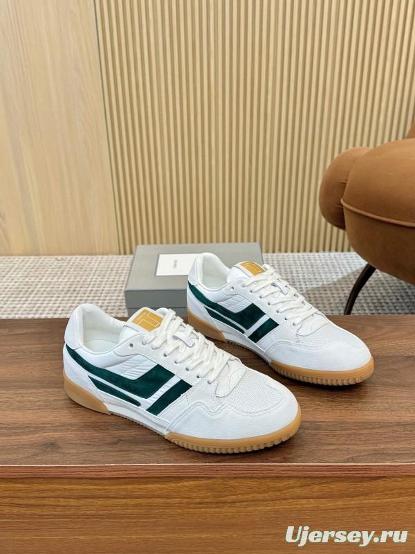 TOM FORD 2025 SS Casual Shoes with Classic Color Blocking and Imported Leather Insole - AS00350