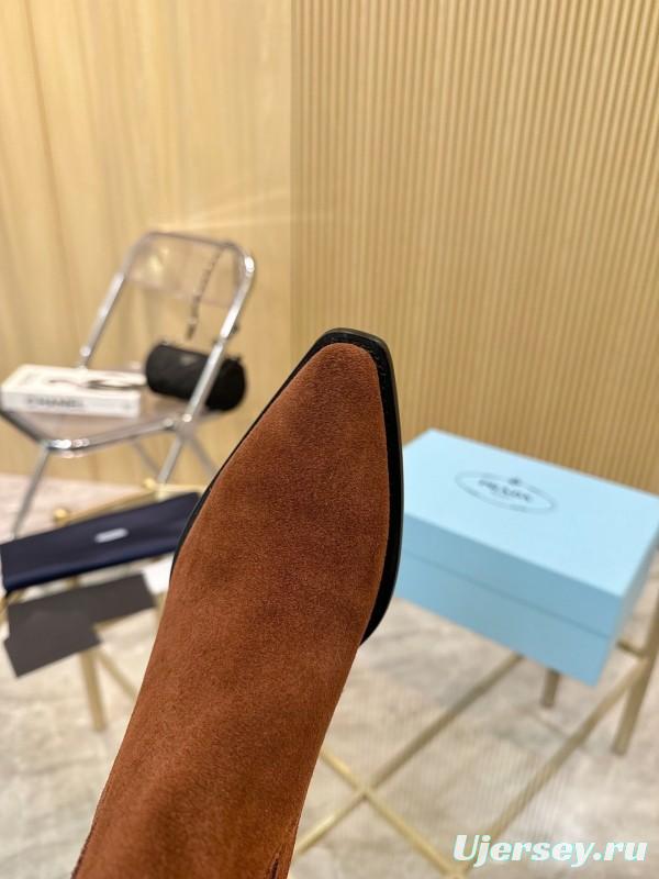 Prada Classic Pointed Toe Boots - LY00310