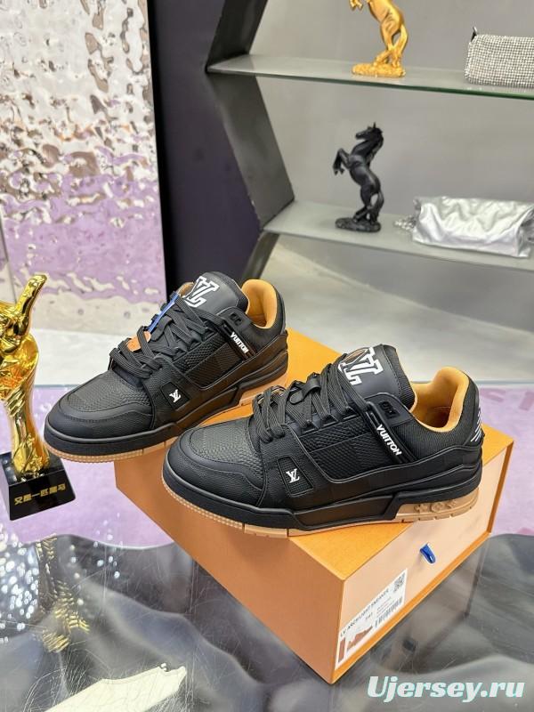 Louis Vuitton LV Trainer Maxi Sneakers with Monogram Details - AS00360
