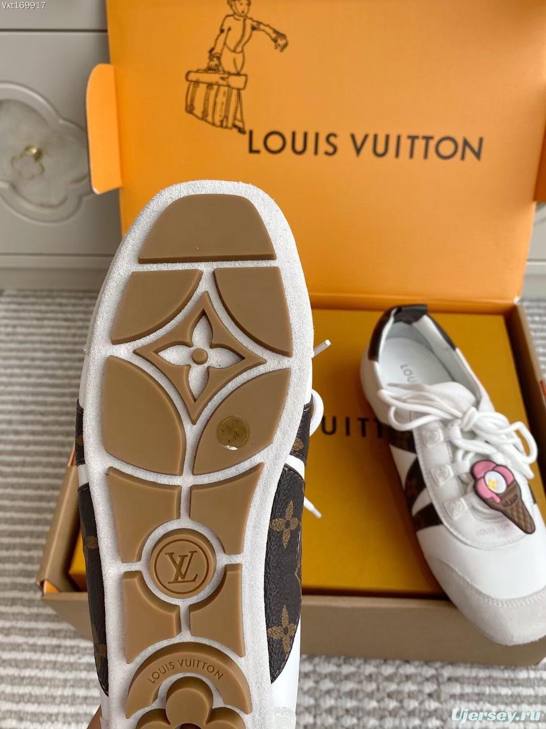 Louis Vuitton SNEAKERINA Ballet Sneakers Couple Edition with Chip - AS00350