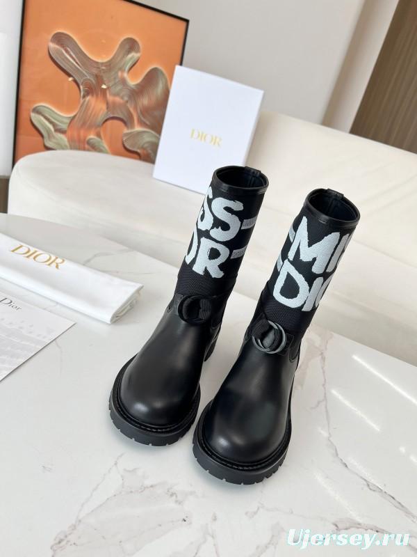 Dior 2025/SS Autumn Winter Boots Retro Work Boots Slip-On - LY00320