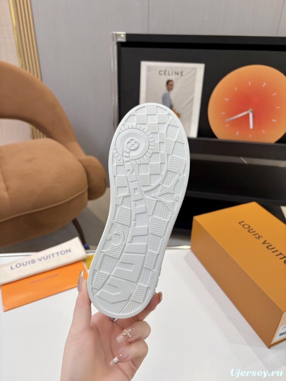 Louis Vuitton Lagoon Series Denim Sneakers with Buckle - AS00300