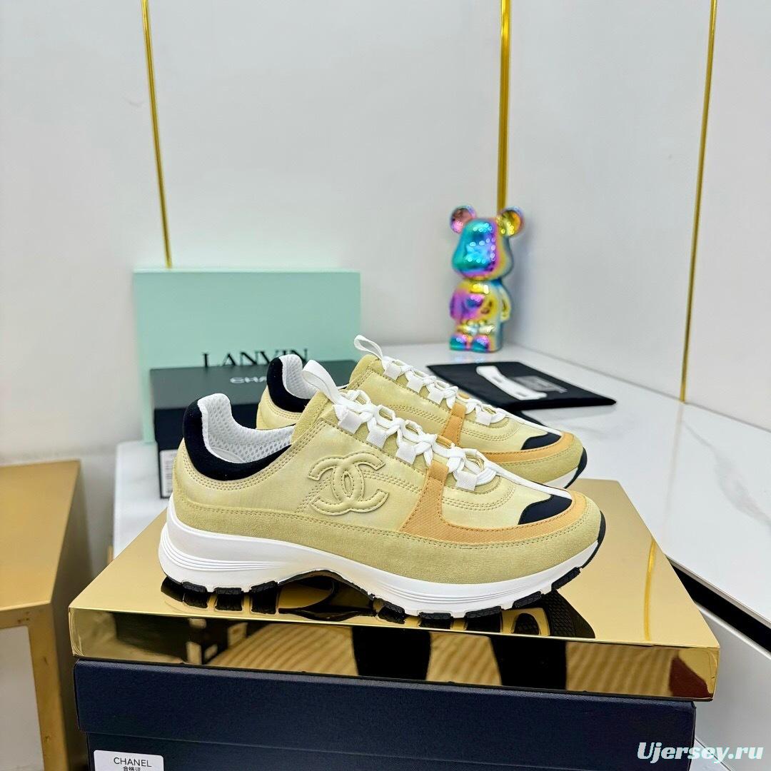 Chanel 2025 SS Chunky Sole Casual Sneakers - LY00310