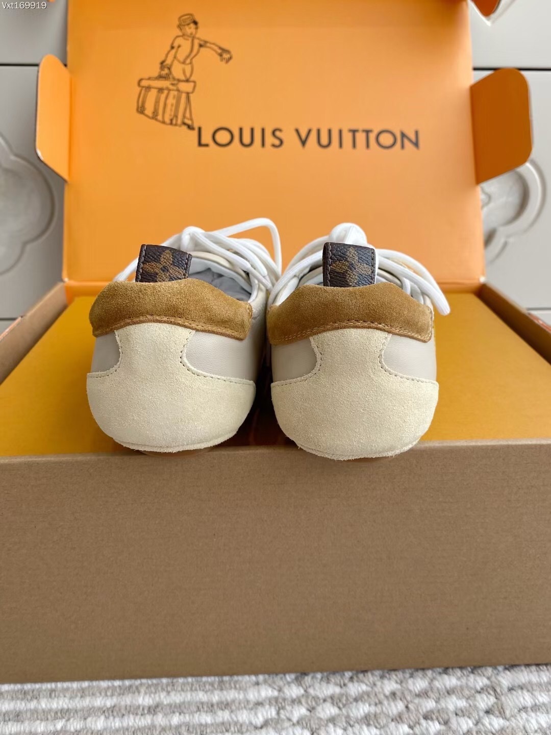 Louis Vuitton SNEAKERINA Ballet Sneakers Couple Edition with Chip - AS00350