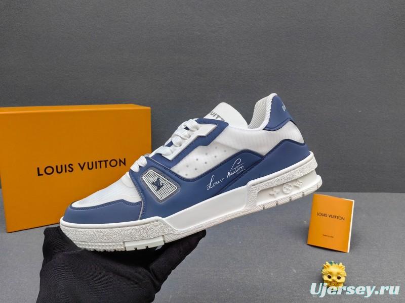 Lv Tarine Trainer Retro Basketball-Inspired Casual Shoes - AS00400