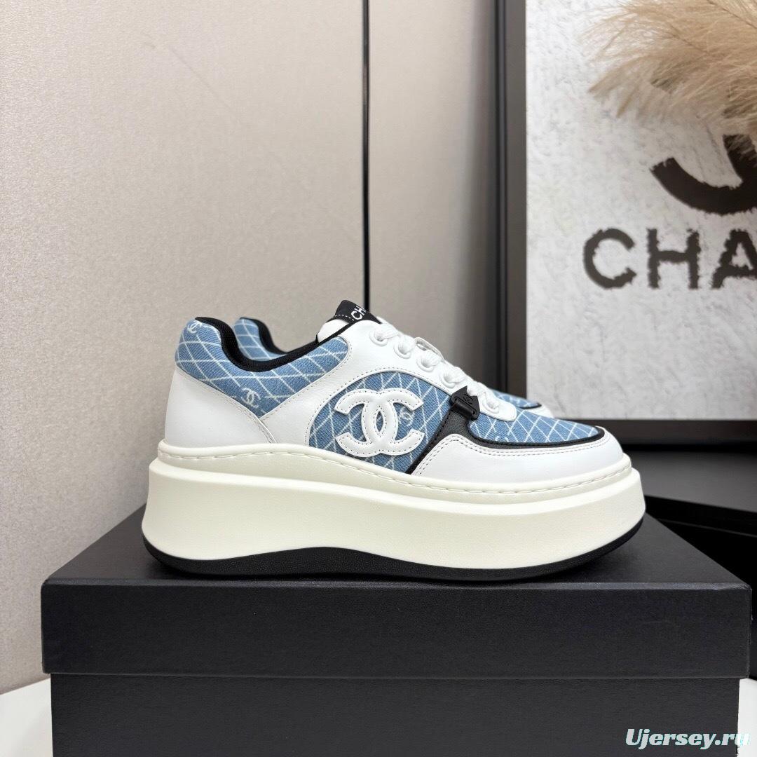 Chanel 2025 SS Panda Casual Sneakers - LY00340