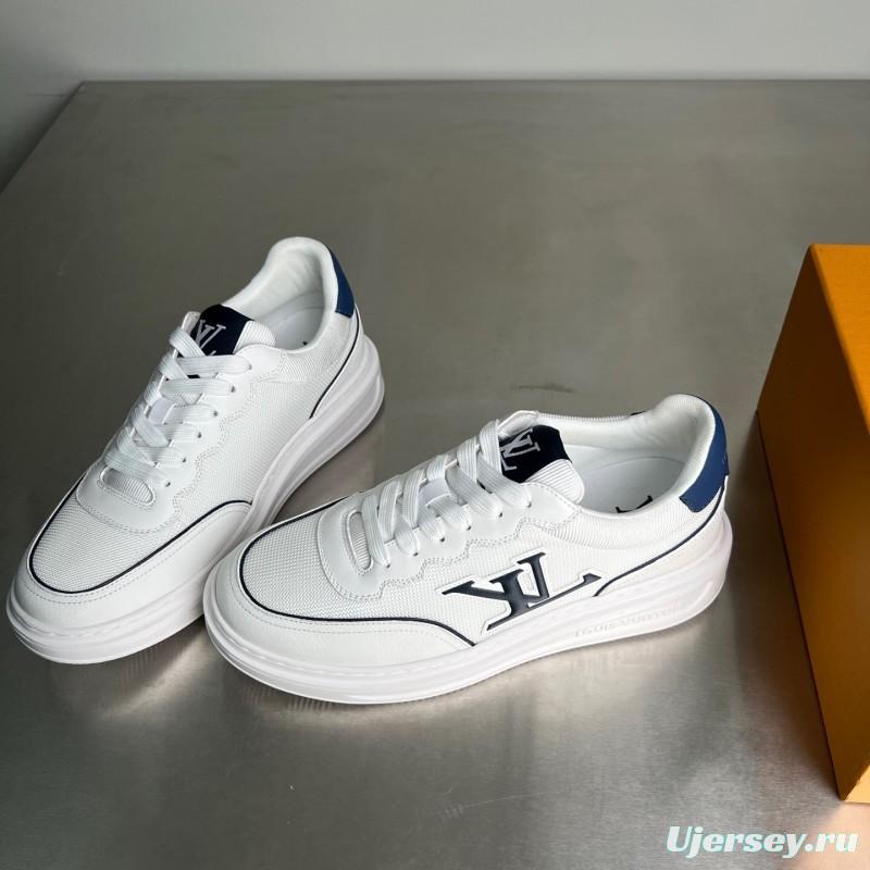 Lv Beverly Hills Low Top Fashion Sneakers Men's Shoes - YC