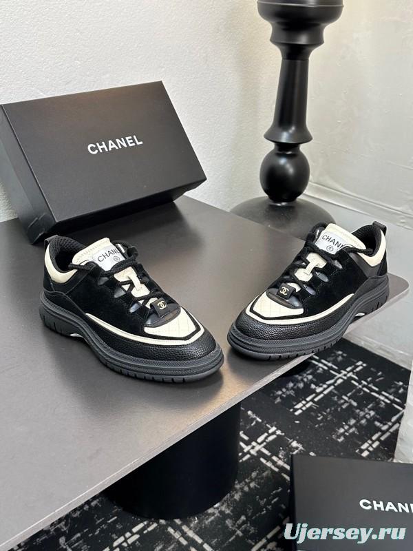 Chanel Spring-Summer 2025 Runway Thick Sole Sneakers - LY00320